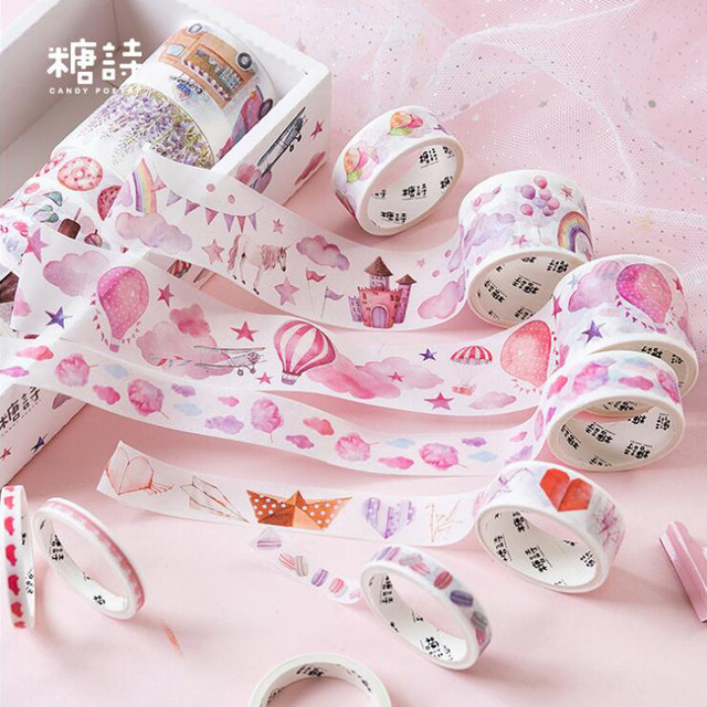 Clearance Sale 20pcs Collage Story Series Handbook Diary DIY Decorative  Washi Tapes Set Scrapbook Supplies Stickers Scrapbooking - AliExpress